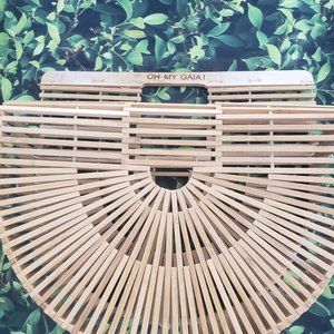 Cult Gaia Ark Bamboo Handbag